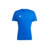 Adizero Essentials Crew Neck Logo Print Pullover Short Sleeve T-Shirt Men Tops Blue IT1469