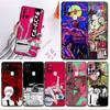 Chainsaw Man Phone Case For Samsung Galaxy Note 20 Ultra 10 Plus 8 9 A22 A72 S22 S20 S21 A32 A71 Matte Tpu Soft Funda Cover