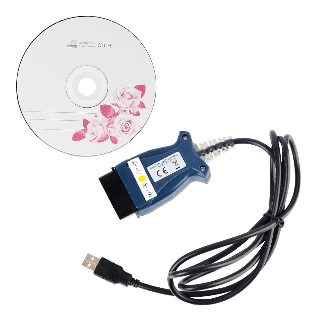 For BMW E Chassis E46 E60 E87 MINI R50 OBD2 Scanner FTDI FT232 Chip Car Diagnostic Tools OBD 2 USB Interface with Switch K+CAN INPA Cable