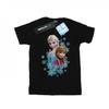 Disney Womens/Ladies Frozen Elsa And Anna Sisters Cotton Boyfriend T-Shirt