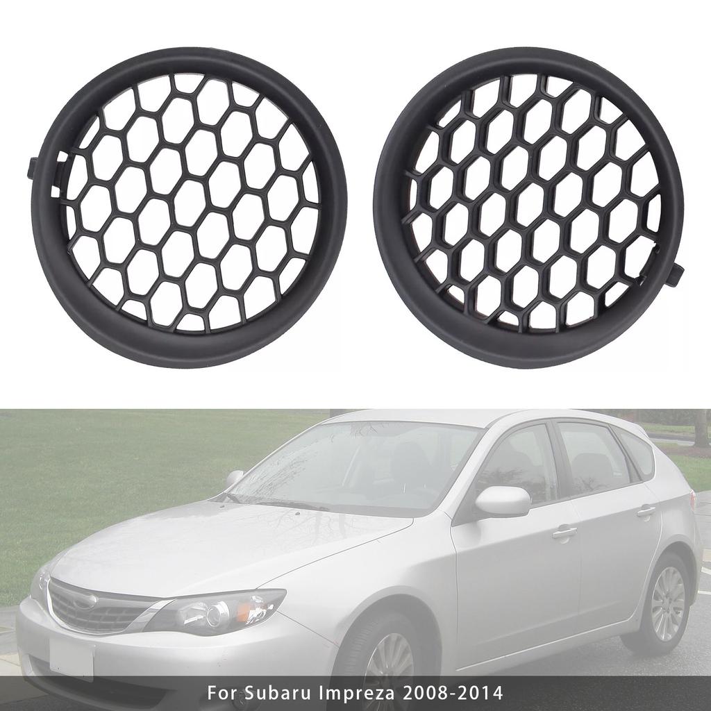 Pair Fog Light Cover Grilles For Subaru Impreza 2008-2014 57731FG200