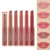 1Pc Nude Matte Lipstick Waterproof Long Lasting Lip Sticks Not Fading Sexy Red Velvet Lipsticks Women Make Up Cosmetics