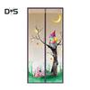 DYS Home Decor Tree Castle Magnetic Window Door Fly Screen Anti Mosquito Mesh Curtain