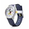 Citizen Q&Q Smile Solar Watch, Link Coordinate, Disney Collection, Size L, 10 ATM Water Resistant, Urethane Strap, Mickey Mouse, RP20-809, Blue