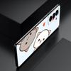 Funny Cartoon Cat Phone Case For Samsung Galaxy S22 Pro S21 S20 Ultra FE S10 Lite 5G S10E S9 S8 Plus Soft TPU Black Cover
