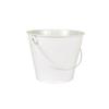 White Metal Bucket 10 X 10 Cm