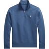 Polo Ralph Lauren Logo Embroidered Stand Collar Long Sleeve Sweatshirt Men Sweatshirt Blue 710922557-003