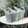 2L Watering Can Long Mouth Wear-resistant Large Capacity Flower Watering Can with Handle Garden Supplies