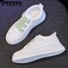 White Shoes Women Spring All-match Thick-soled Korean Students Casual Breathable Sneakers