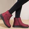 2024 Women Snow Boots Winter Waterproof Women Ankle Boots Fashion Comfortable Platform Warm Plush Winter Cotton Shoe Botas Mujer