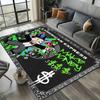 3D Rich Man Game Monopoly Dollar Cartoon Carpet Rug for Living Room Bedroom Home Sofa Decoration Kid Area Rug Non-slip Floor Mat