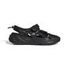 OZWAVE Sports Sandals OOG66 Core Metallic Cm Women's Black/Core Black/Silver (JS4582) 26.5