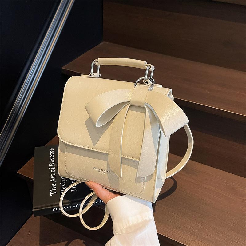 Bow Backpack Women's Fashion Schoolbag Going Out Shoulder Backpack