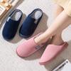 Cotton Slippers Women Autumn and Winter Couple Home Slippers Indoor Confinement Shoes Warm Cotton Shoes Non-slip Cotton Drag Autumn and Winter Men