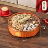 Rotatable Fruit Plate Chinese Candy Box Fruit Plate Household Living Room Coffee Table Chinese New Year Nut Box Candy Plate