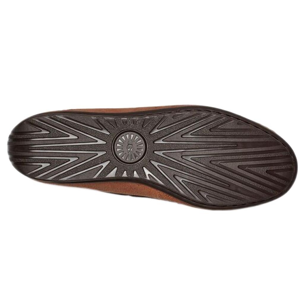 UGG Karson TS Comfortable Casual Low-Top Moccasin Sneakers Men Sneakers Brown 1121008-CTST