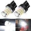 Extremely Bright 7443 7440 T20 7441 W21W 58-SMD LED Bulb Replacement White for Car Backup Reverse Brake Tail Lights Bulbs DRL 2X