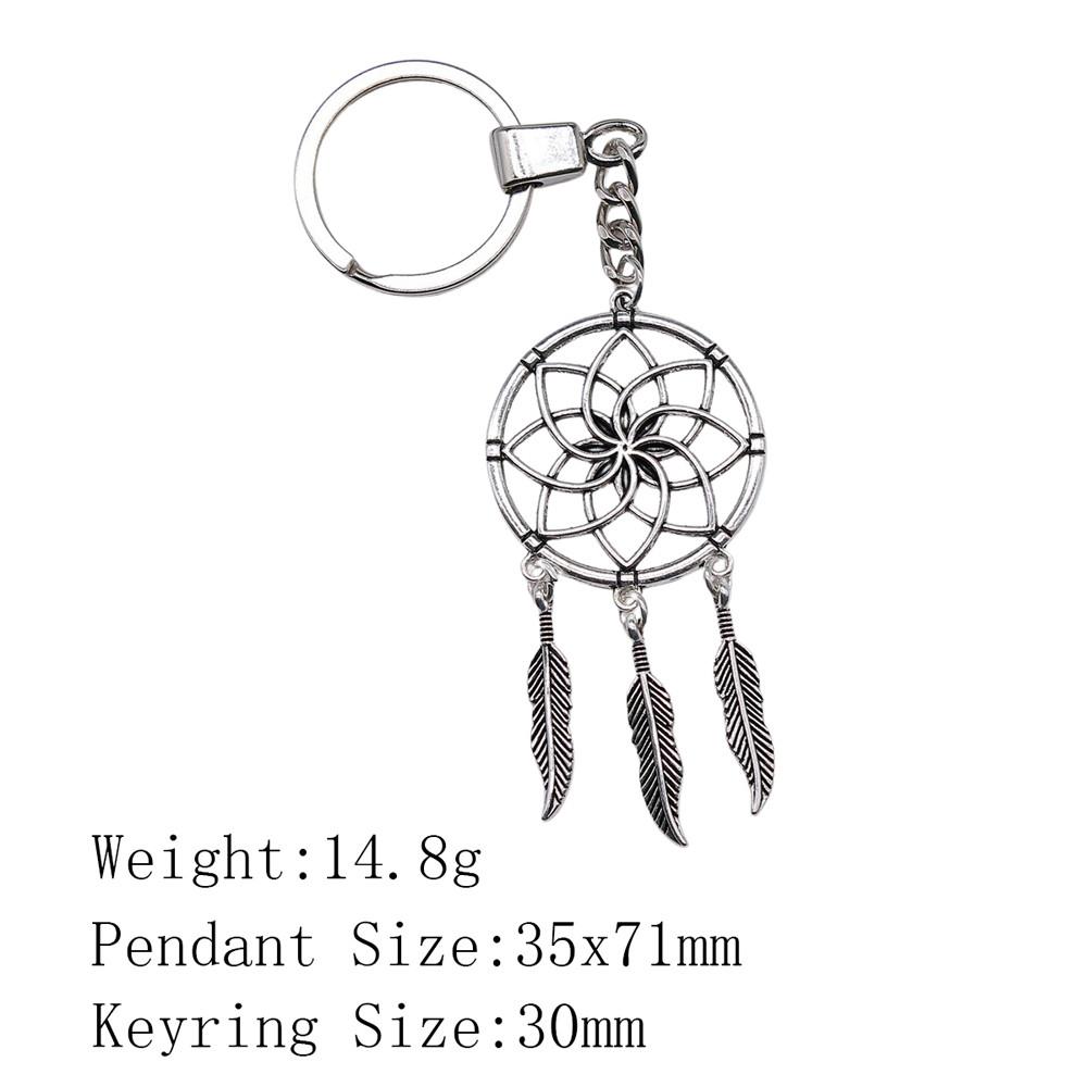 Valentine's Day Car Key Ring The Flower Of Life Keychains Backpack Key Chain For Car