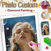 Photo Custom Diamond Embroidery Full Round Crystal Diamond Painting Cross Stitch Diamond Mosaic Kits Birthday Gift