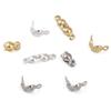 10Pcs Copper Buckle Clasps For DIY Jewelry Making Craft Accessories