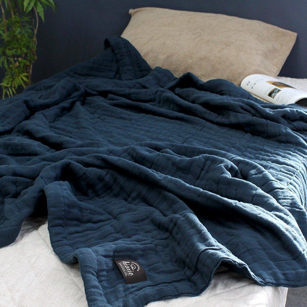 Hiorie Made In Japan Gauze Luxuriously Summer Perfect for Air and Double Size X 200 Mauve (Hiorie) Blanket, Double, 8-Layer Gauze, Soft, 100% Cotton,