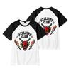 Women/Men's Fashion Hellfire Club Printed Short Sleeve T-shirts Casual O-neck Cool Tops