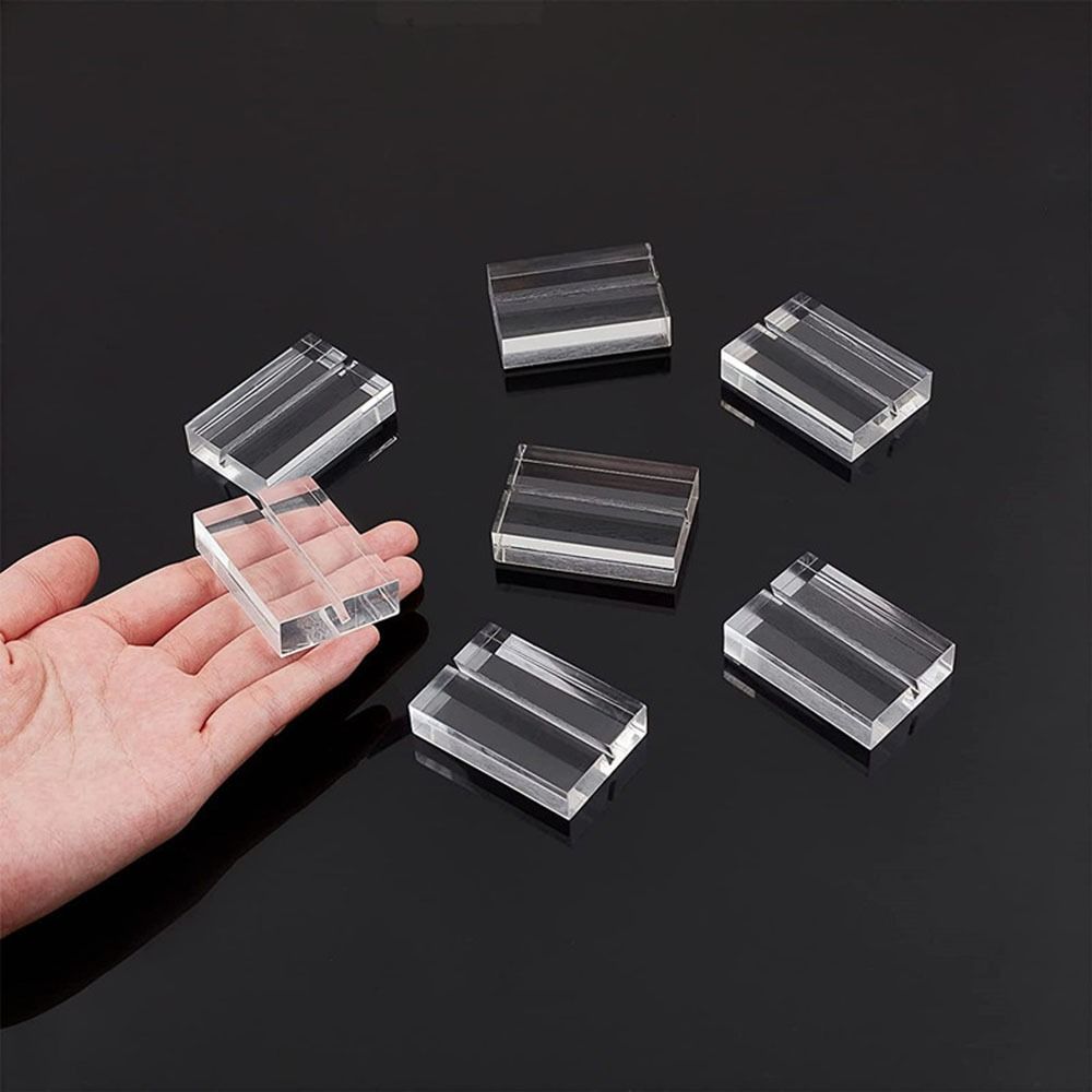 Display Stand Wedding Supplies Place Card Table Numbers Holder Clamps Stand Acrylic Sign Holder