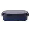 Miyoshi Seisakusho GEL-COOL Lunch Box with Integrated Ice Pack, Dome L, Berry Blue, 0101-0173