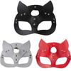 1PC Leather Fun Fox Eye Mask with Nails Rhinestones Ball Club Party Mask