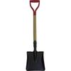 TRUSCO Wooden Handle Mini Economy 830mm Overall Length MSE-830K Shovel, Type, Square,