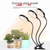 USB Plant Grow Light 78 LEDs Sunlight Full Spectrum Adjustable Desktop Clamp Growing Lamp for Indoor Plants 5 Dimmable Levels