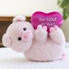 Creative Heart Stealing Animal Plush Toy Wedding Pressing Doll Love Baby Elephant Ornament Pink Pig Valentine's Day Gift