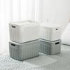 Clothes Storage Box Bins with Lid Snacks Toy Case Underwear Organizer Plastic Home Closet  Container Cabinet