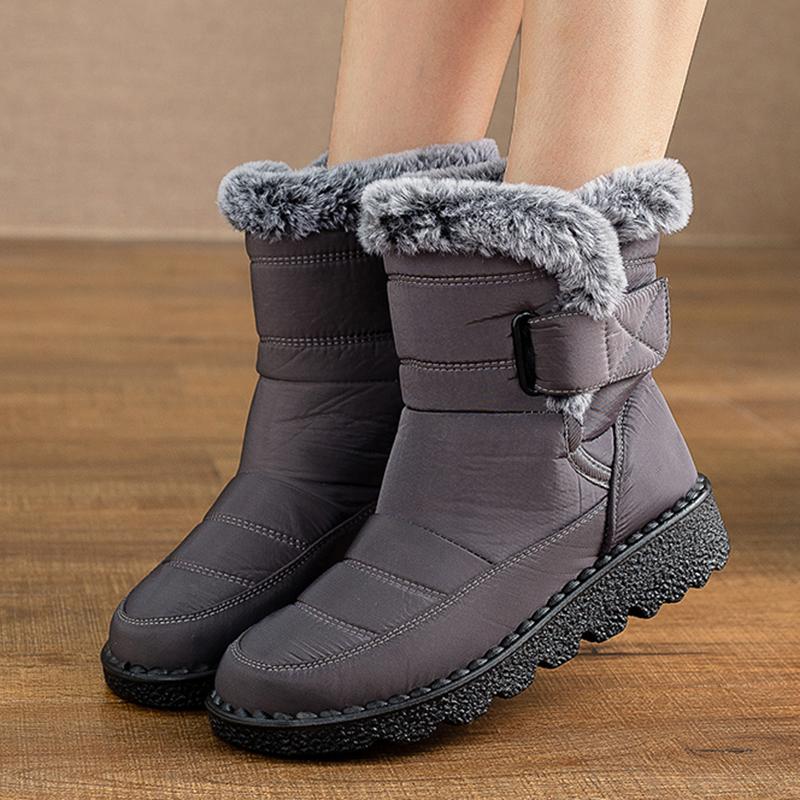 Fashion Women Boots Snow Soft Ladies Shoes Platform Women Shoes Plush Keep Warm Women's Boots Flat New Botas Mujer Winter Boot Female