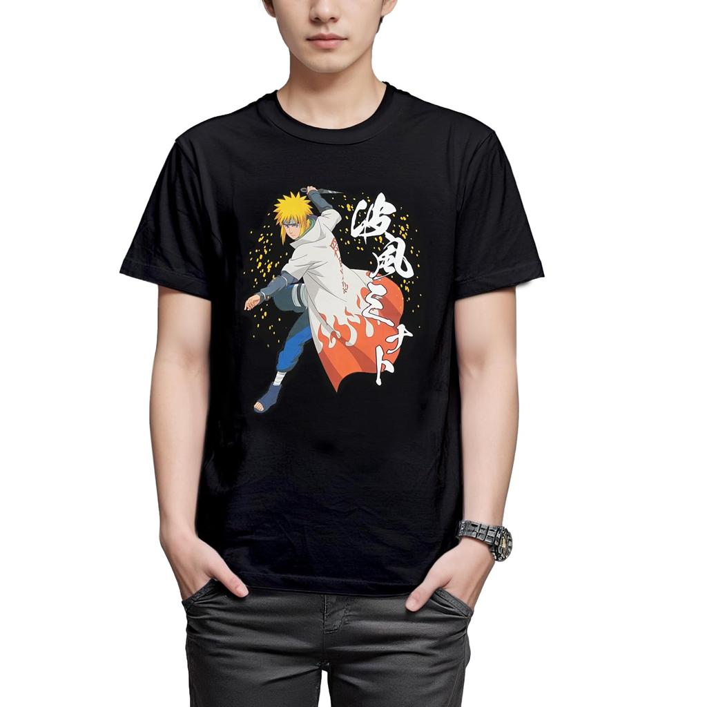 FinePlus Short Sleeve Naruto Shippuden T-Shirt, Minato Namikaze Merchandise