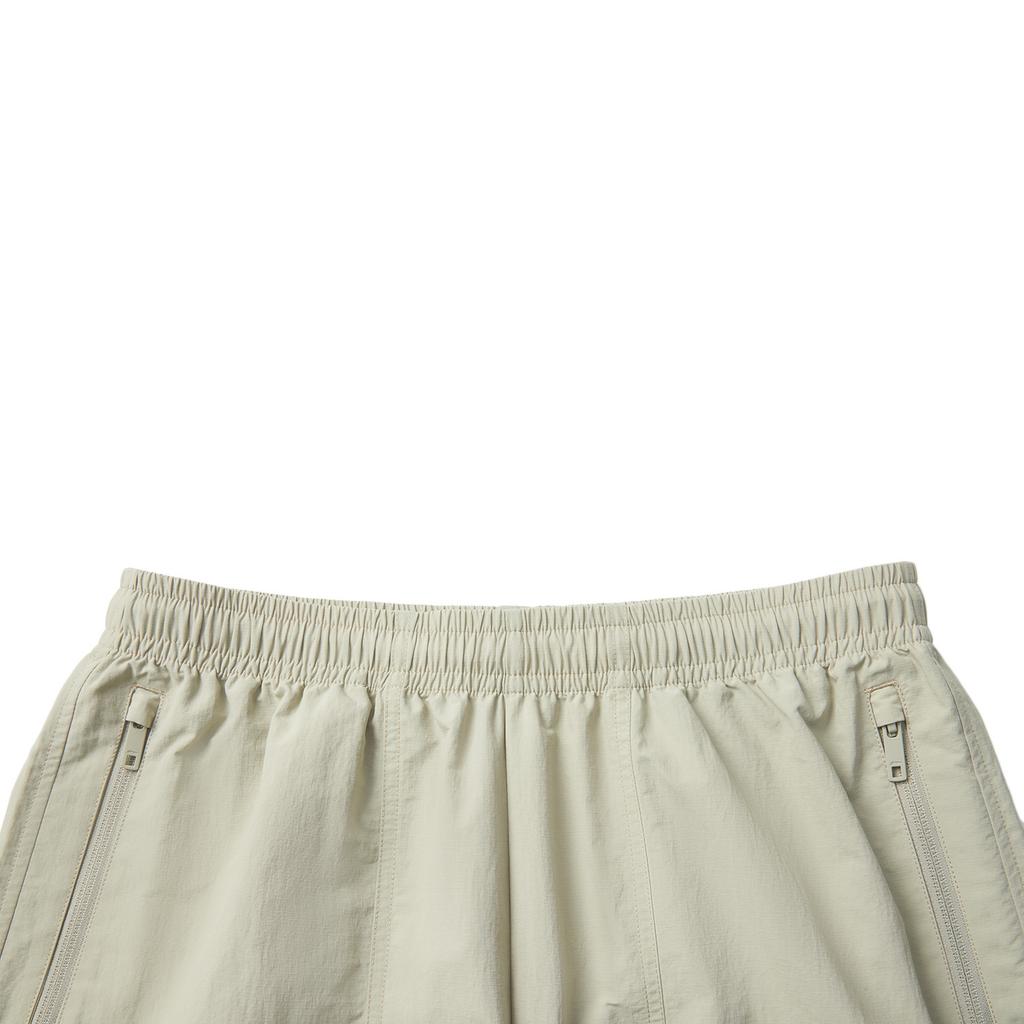 Li-Ning Loose Fit Straight Leg Drawstring Solid Color Knitted Sports Pants Men Bottoms Lime AYKV227-1