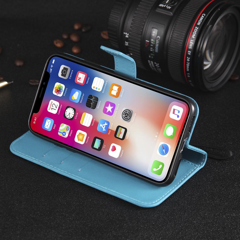 Leather Case For Samsung Galaxy S23 FE S22 S21 S20 Plus Ultra S10 Lite S9 S8 Plus S7 S6 Edge Funda Flip Wallet Protect Cover