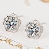 Clover Stud Earrings Femininity Wedding Gift Simple Fashion Stud Earrings Light Luxury