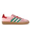 Adidas Gazelle Indoor Glow Pink Court Green Women Sneakers Gum JI2713