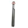 120W Electric Heating Tube 1-1/4 Inch Threaded Type Folding Thermostat Tube for Hot Water Tank and