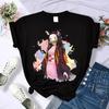 Demon Slayer T Shirt Women Kimetsu No Yaiba Nezuko Tshirt FeUnisex Tanjirou Kamado Graphic Tee Shirt Japanese Anime Unisexga T-shirt