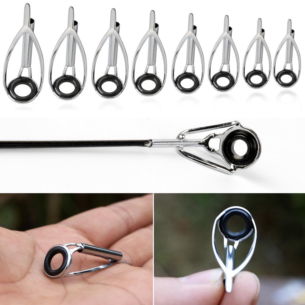 High-quality Fishing Rod Guide Ring 40 Pieces Fishing Guide Ring Sea Fishing Fishing Guide Ring Fishing Tool
