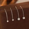 Banyan Tree S999 Silver Ruyi Knot Tassel Face-Slimming Earrings - Women's Luxury Niche 2024