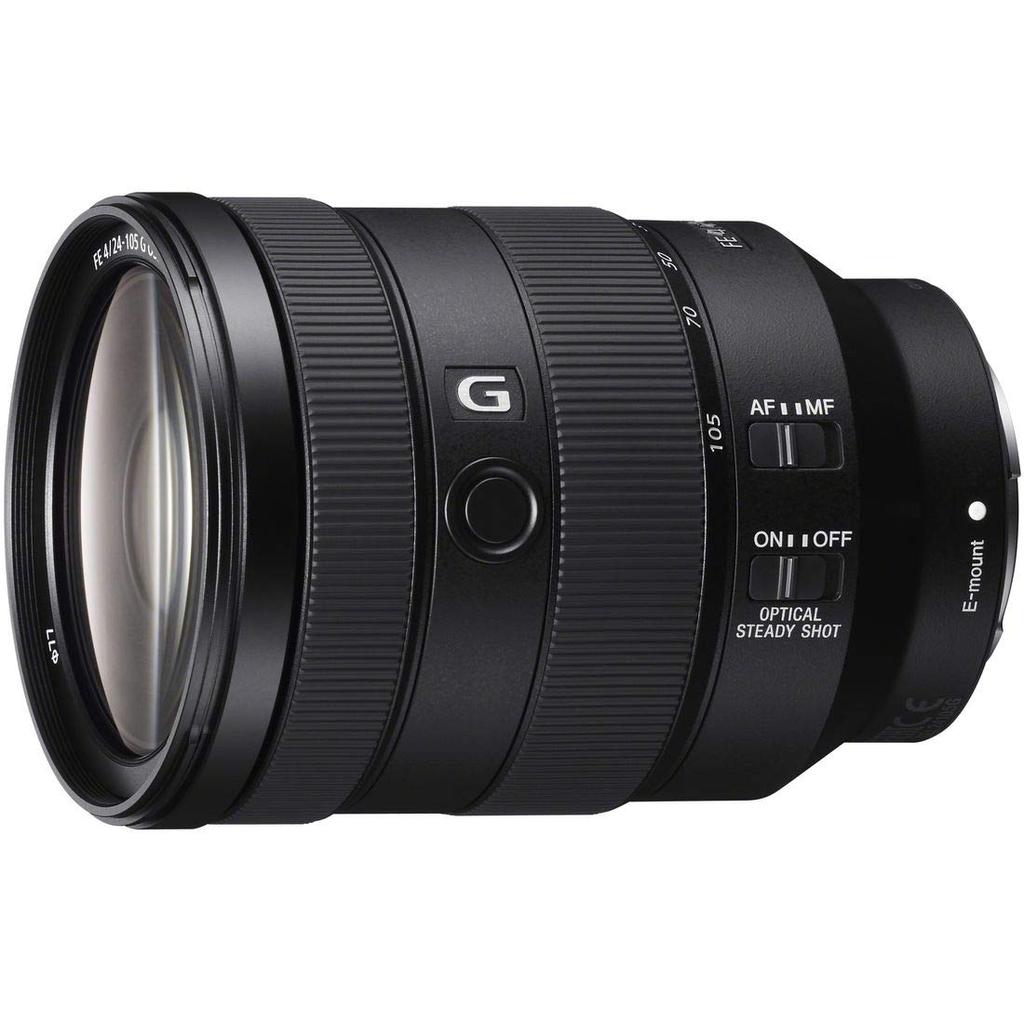 Sony Standard Zoom Lens Full Size FE 24-105mm F4 G OSS G Lens for Digital Single Lens Camera [E Mount] Genuine Lens SEL24105G
