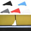 2Pcs Triangle Car Soft Silicone Door Corner Trim Guard Anti-Scratch Protector