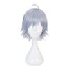 Twisted Wonderland Cosplay Silver Wig, Twisted Wonderland Style, Halloween, Christmas, Anime Costume, Heat-Resistant, Disguise Wig (Includes Net)