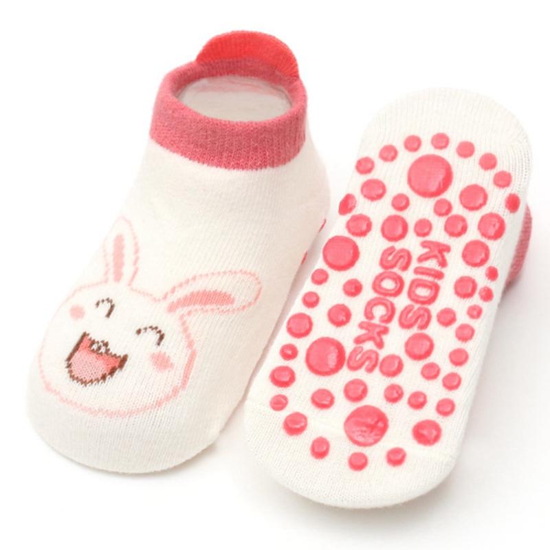 Baby Anti Slip Cartoon Short Socks Glued Sole Floor Socks Kids Socks