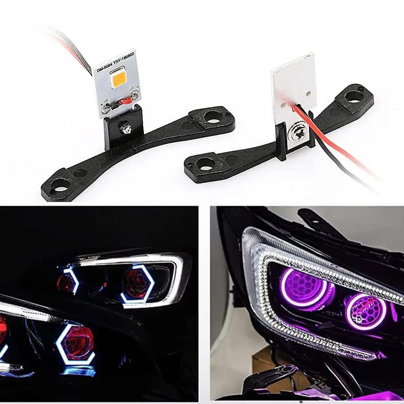 12V Car LED Devil Eyes Demon Evil Eye DRL LED Module For Headlight Projector Lens Retrofit DIY Car Accessories LED Car Lights