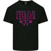 Proud To Be a Lesbian LGBT Gay Pride Day Mens Cotton T-Shirt Tee Top