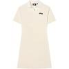 New HERITAGE SSS24 Short Sleeved Dress Women's Calamus White F11W428317F-IV